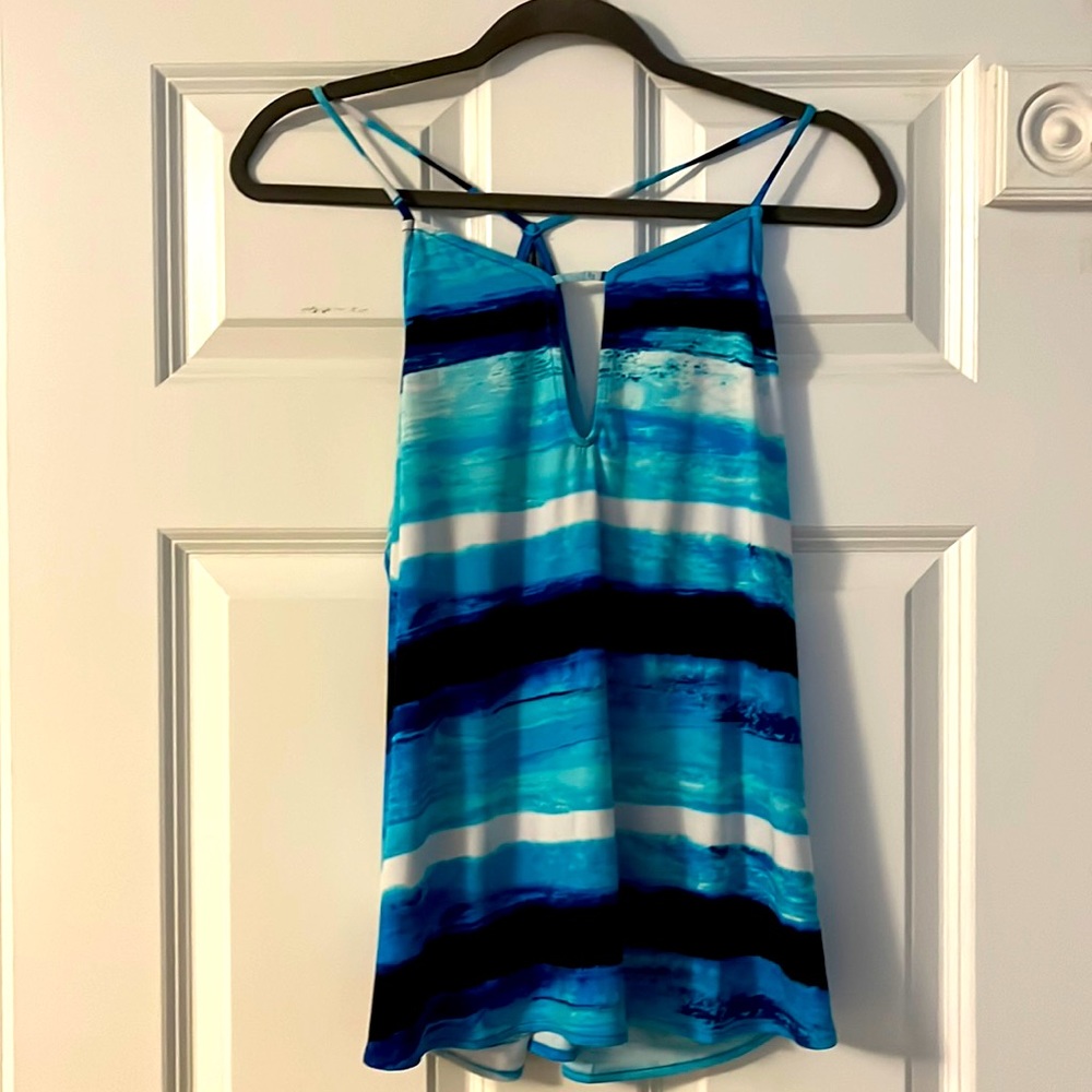 The Limited, tank top, Blue - size large